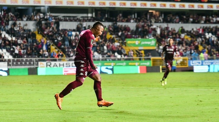 Alemán fue la figura del Saprissa este domingo (Saprissa)