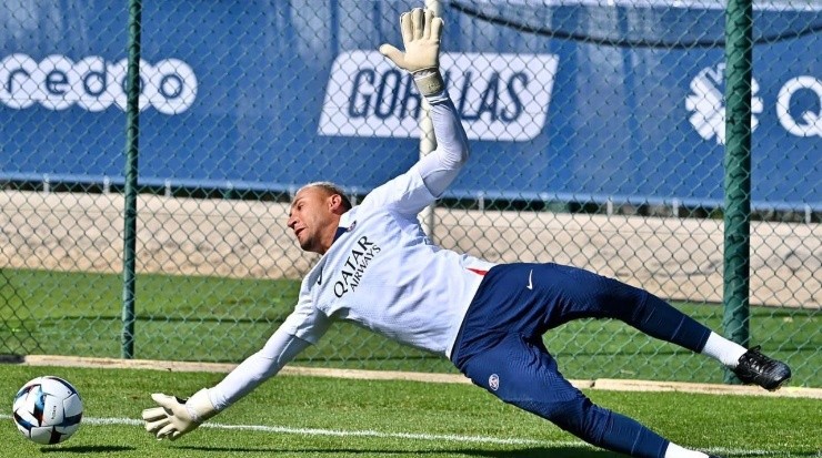 Navas no ha tenido minutos con su club durante esta temporada (Keylor Navas, Facebook)