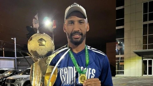Marcel Hernández fue el principal protagonista del campeonato obtenido por Cartaginés (Marcel Hernández, Facebook)