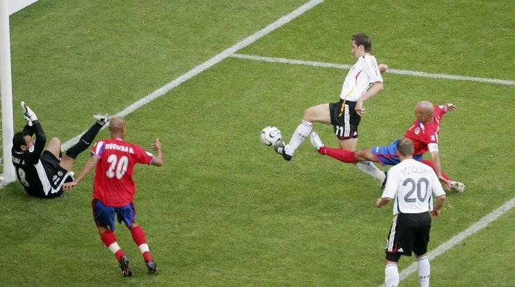 Costa Rica enfrentó a Alemania en el juego inaugural de 2006 (Getty)