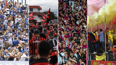La Escuela de Estadística de la Universidad de Costa Rica reveló la más reciente encuesta sobre afinidad con equipos de fútbol tico
