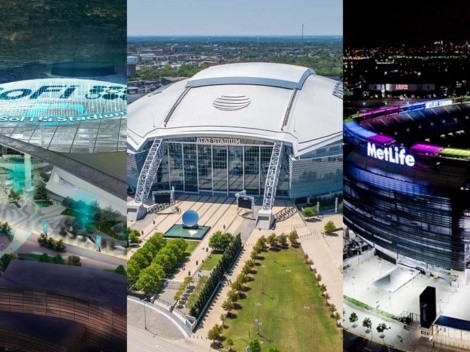 Los tres estadios que desde ya se pelean albergar la final del Mundial 2026