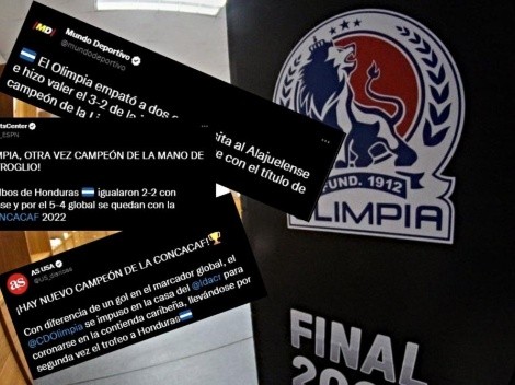 La reacción de los medios internacionales tras el título de Olimpia en Liga Concacaf