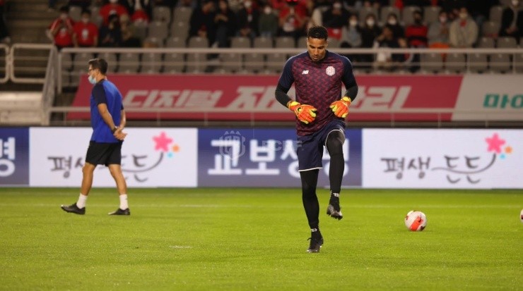 Esteban Alvarado se reportó lesionado este martes (Fedefut CRC)