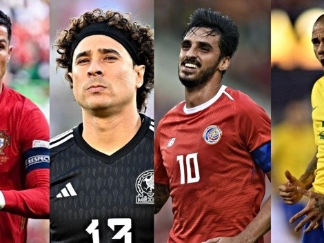 Los jugadores más veteranos que Bryan Ruiz en Qatar 2022