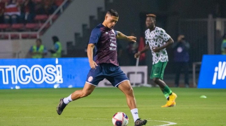 Anthony Hernández jugó en el partido de despedida de La Sele ante Nigeria (PFC)