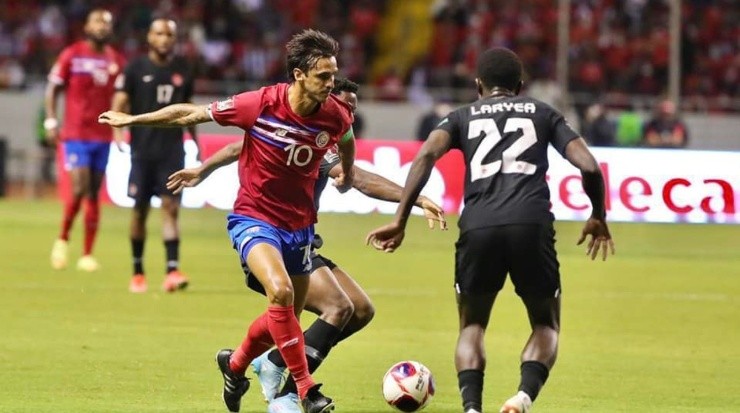 Ruíz es el capitán de la selección tica (Fedefut CRC)