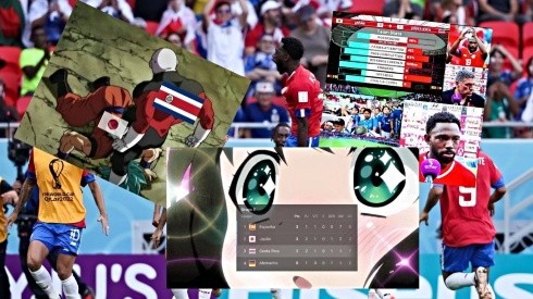 Los mejores memes que dejó el triunfo de Costa Rica ante Japón