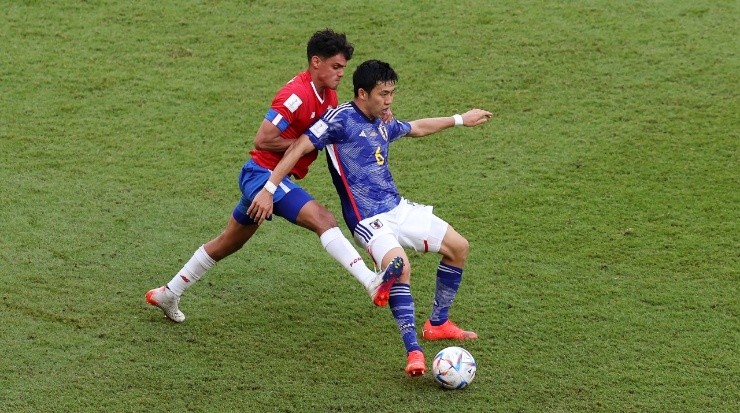 La Sele de Costa Rica se dejó los 3 puntos ante Japón y depende de sí misma para clasificar a la siguiente fase (Getty)