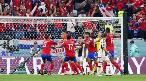 Costa Rica dio la pele pero al final no le alcanzó ante Alemania, dice adiós a Qatar (Getty)