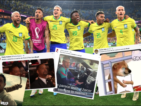 Goleada y baile de Brasil: los mejores memes que dejaron el partido