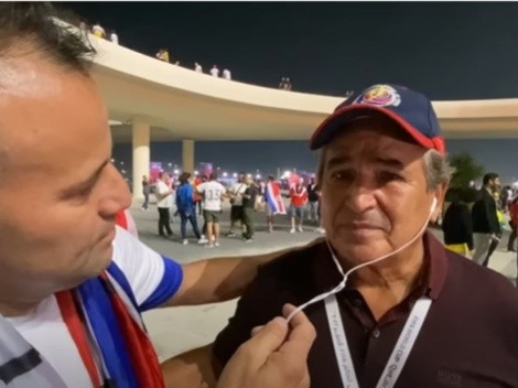 Jorge Luis Pinto no pudo contener las lágrimas al escuchar "Costa Rica te ama" [VIDEO]