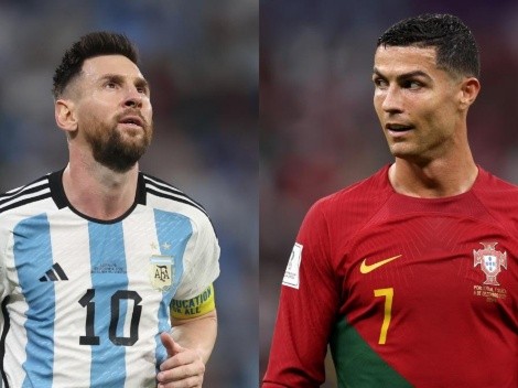 Los números de Lionel Messi y Cristiano Ronaldo en lo que va de Mundial