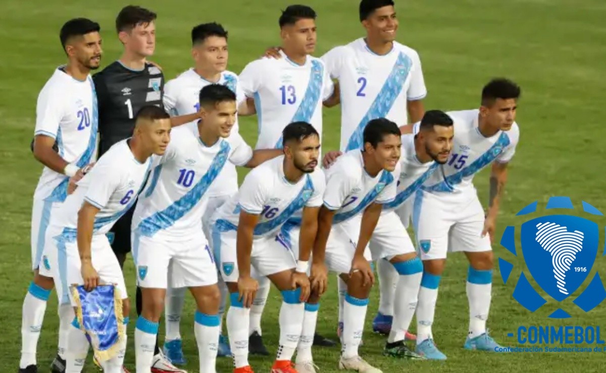 Guatemala tendrá un amistoso ante una selección de la Conmebol