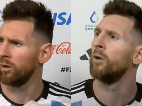 Se revela a quién le dijo "bobo" Lionel Messi tras eliminar a Países Bajos