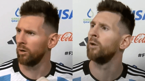 Se revela a quién le dijo "bobo" Lionel Messi tras eliminar a Países Bajos.