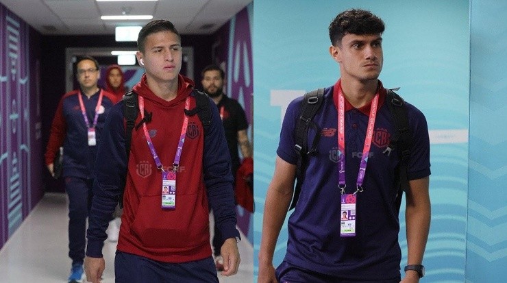 Anthony Contreras y Yeltsin Tejeda estarían siendo pretendidos por clubes fuera de Costa Rica (Fedefut CRC)