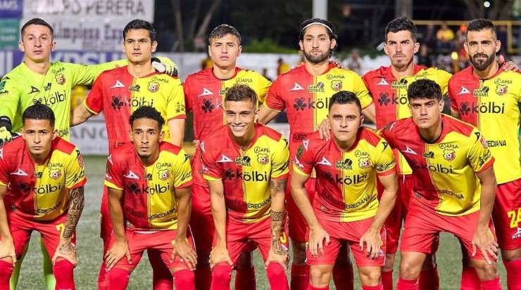 Formación estelar del Herediano este jueves ante Cartaginés (CSH)