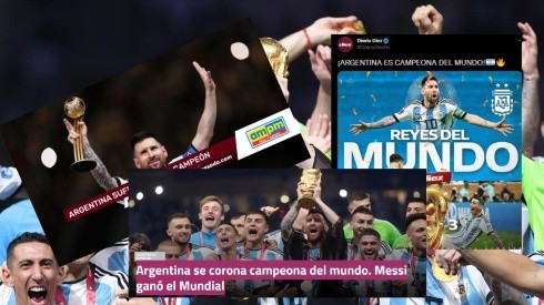 La reacción de las portadas en Centroamérica tras el título Mundial de Argentina