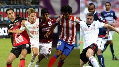 Históricos clubes de Europa que han jugado en Costa Rica.