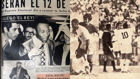 Pelé visitó Guatemala tres veces