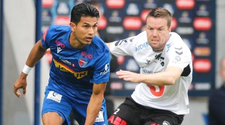 Deyver Vega ya no está más con su equipo de Noruega y está en busca de opciones (Deyver Vega, Facebook)