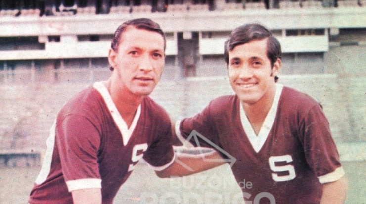 Fernando “el Príncipe” Hernández (derecha), es uno de los jugadores más emblemáticos del Saprissa (Buzón de Rodrigo)