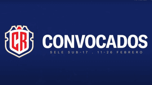 La nónima de Costa Rica para el Premundial sub-17.