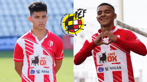 Dos juveniles nicaragüenses fueron fichados por un club de España.