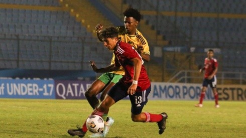 Costa Rica clasificó líder de grupo tras empatar ante Jamaica en Premundial Sub-17 de Concacaf.