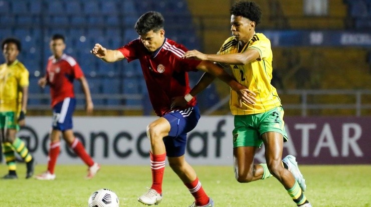 Costa Rica y Jamaica empataron a 2 goles en el Premundial sub 17 de Concacaf (Fedefut CRC)
