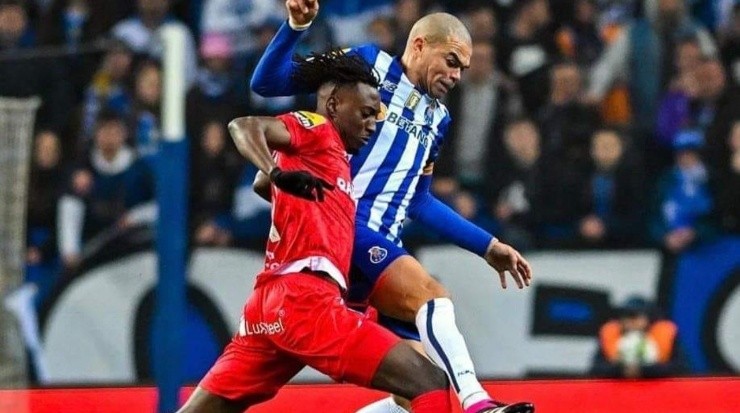 Wilson enfrentó a Pepe este fin de semana, figura del Porto
