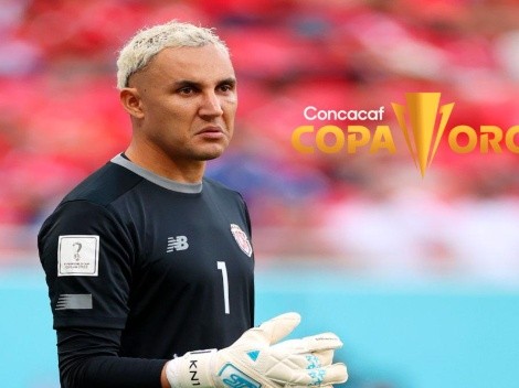 ¿Cuáles Copa Oro ha jugado Keylor Navas con Costa Rica?