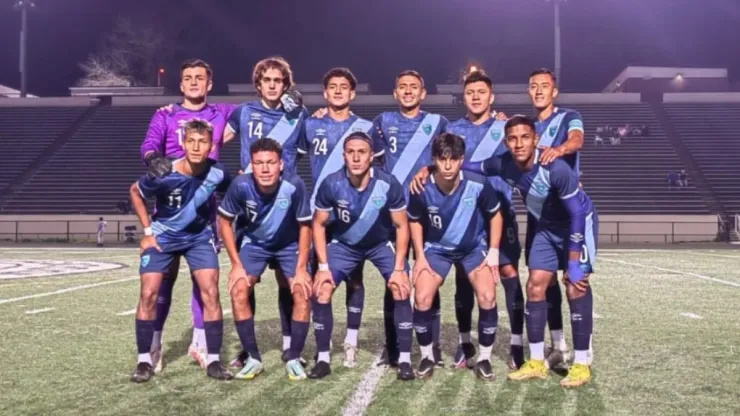 Guatemala empató en el primer amistoso de la Sub 20 (VIDEO)