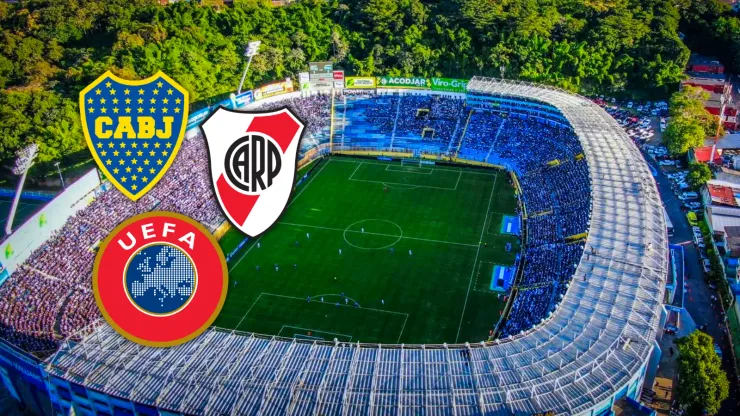 Boca, River o un equipo de Europa jugaría en el Estadio Cuscatlán.
