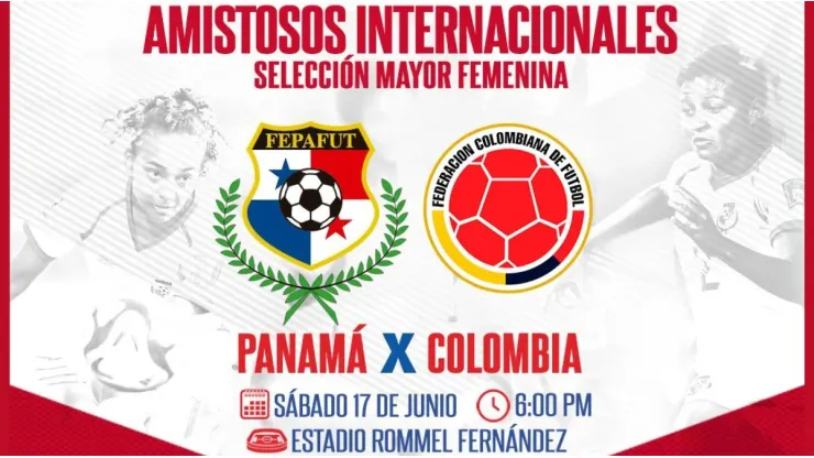 Panamá jugará amistoso frente a Colombia

