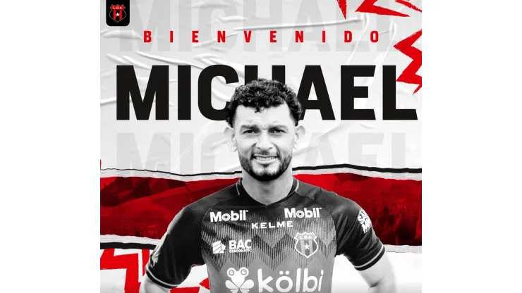 OFICIAL: Michael Barrantes es nuevo jugador de la Liga Deportiva Alajuelense
