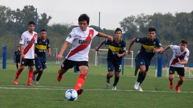 Andrés Hernández, el salvadoreño que jugó en las inferiores de River