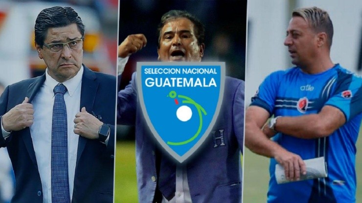 De estos tres saldrá el nuevo DT de Guatemala