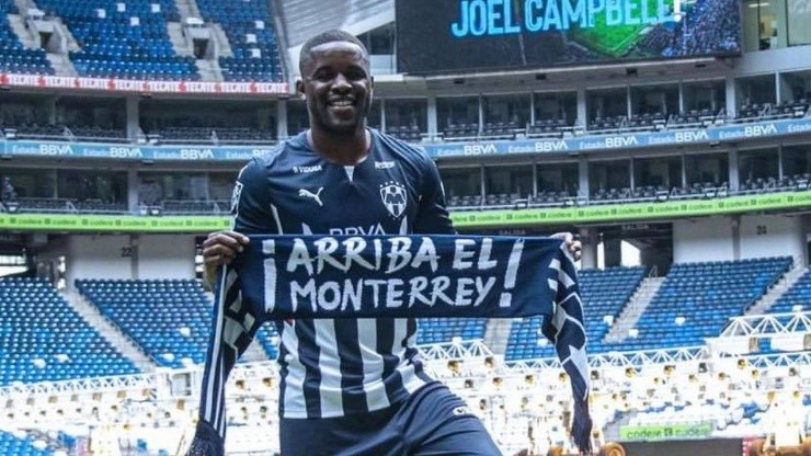 Joel Campbell es jugador de Monterrey (Joel Campbell, Facebook)