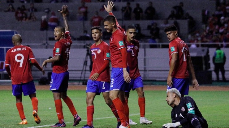 Costa Rica jugará el repechaje para Qatar 2022.