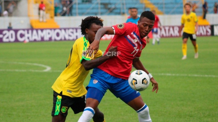 Costa Rica goleó a Antigua y Barbuda en el Premundial Sub-20.