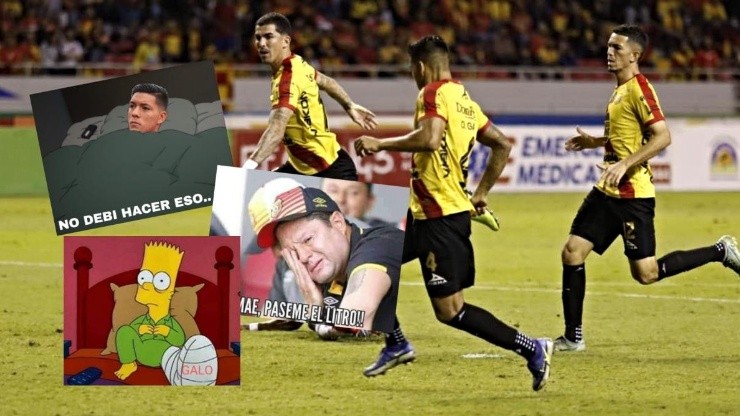 Los memes no perdonaron a Herediano tras ser eliminado del Clausura 2022