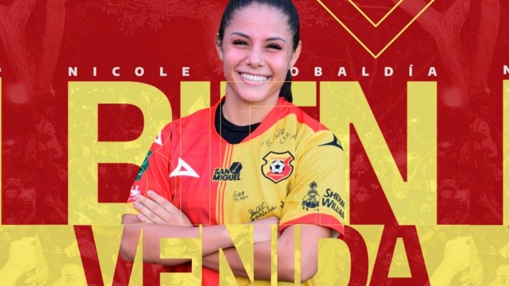 Nicole De Obaldía es nueva jugadora de Herediano