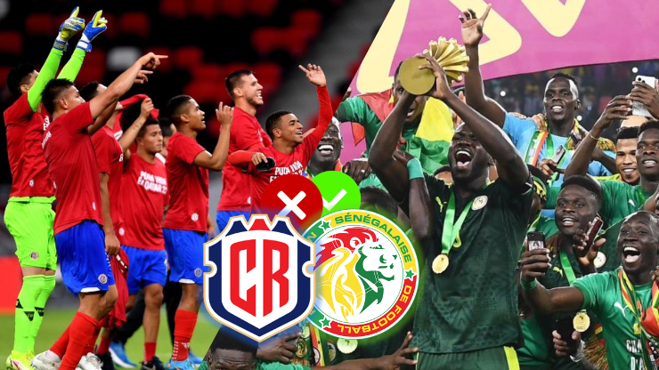 ¿Jugará la Selección de Costa Rica ante el campeón de África: Senegal?