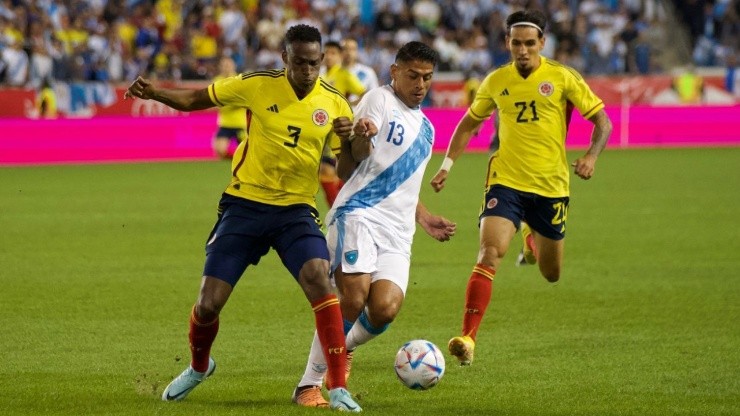 Guatemala cae goleada ante Colombia