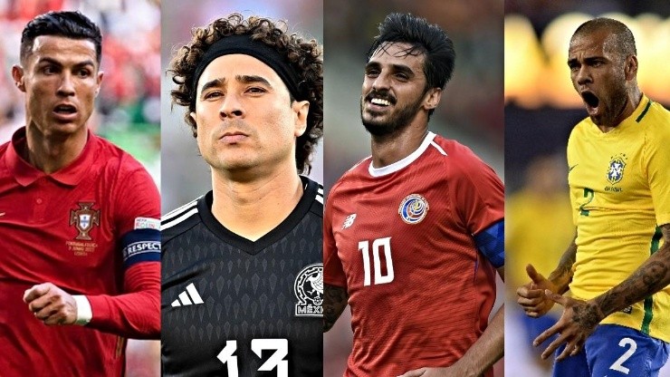 Los jugadores más veteranos que Bryan Ruiz en Qatar 2022