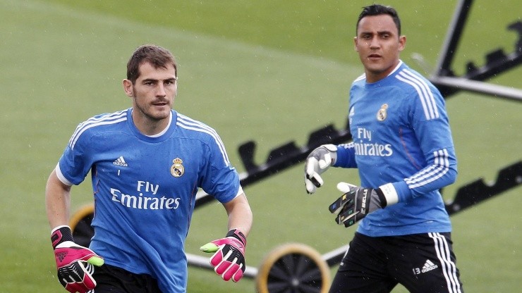 Iker y Keylor compartieron una temporada en Real Madrid.