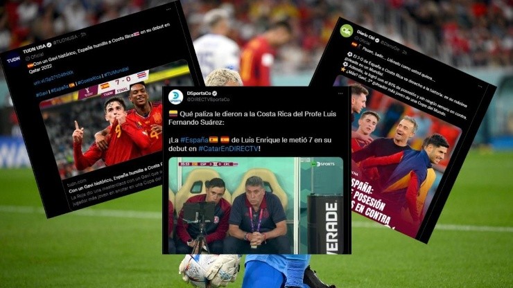 Reacción de los medios internacionales tras el ridículo de Costa Rica ante España