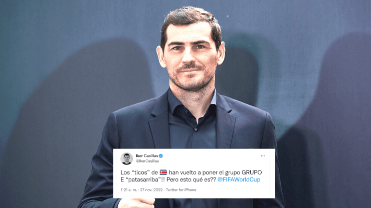 Iker Casillas resaltó el triunfo tico ante Japón (Getty)